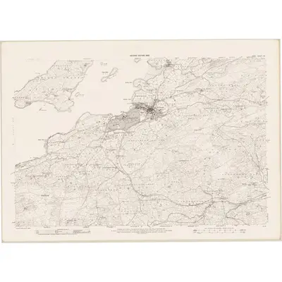 1897 Map of Cork - Sheet 118, 1902 Print