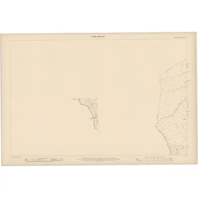 1902 Map of Cork - Sheet 12 & 12A, 1904 Print