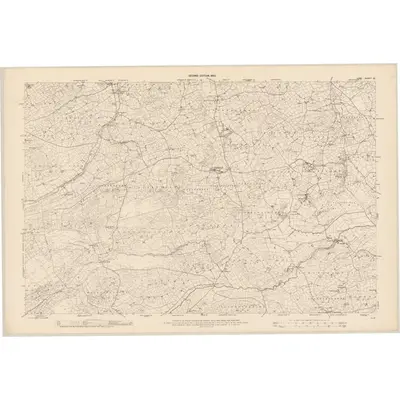 1900 Map of Cork - Sheet 121, 1903 Print