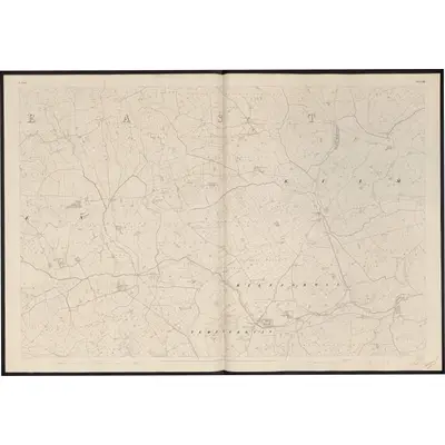 1841 Map of Cork - Sheet 122, 1853 Print