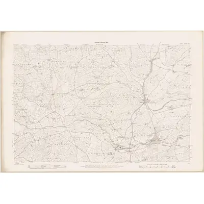 1900 Map of Cork - Sheet 122, 1902 Print