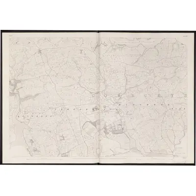 1841 Map of Cork - Sheet 124, 1850 Print