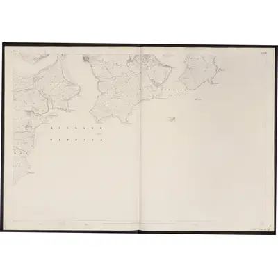 1842 Map of Cork - Sheet 125, 1863 Print