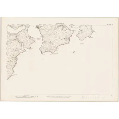 1898 Map of Cork - Sheet 125, 1902 Print
