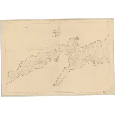 1842 Map of Cork - Sheet 126 [with inset 126A], 1845 Print