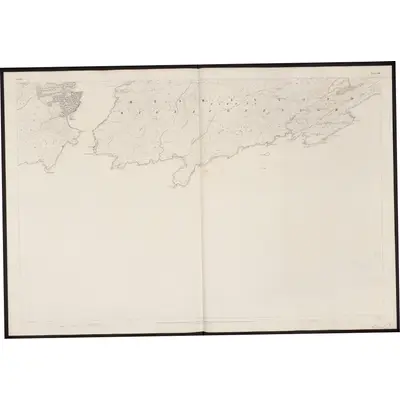 1842 Map of Cork - Sheet 128, 1860 Print