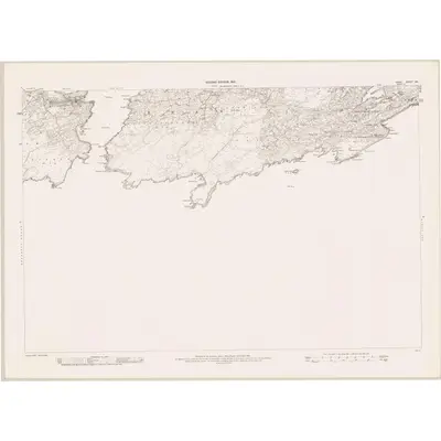 1898 Map of Cork - Sheet 128, 1901 Print