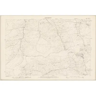1902 Map of Cork - Sheet 13, 1904 Print
