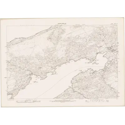 1898 Map of Cork - Sheet 130, 1901 Print