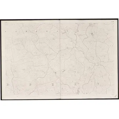 1842 Map of Cork - Sheet 132, 1862 Print