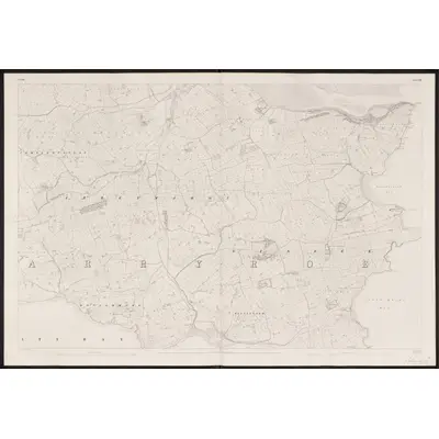 1842 Map of Cork - Sheet 136, 1862 Print