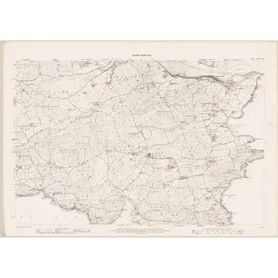 1900 Map of Cork - Sheet 136, 1902 Print