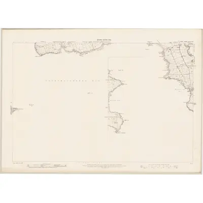 1899 Map of Cork - Sheet 137 & 137A, 1902 Print