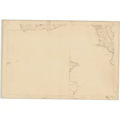 1842 Map of Cork - Sheet 137 [with inset 137A], 1845 Print