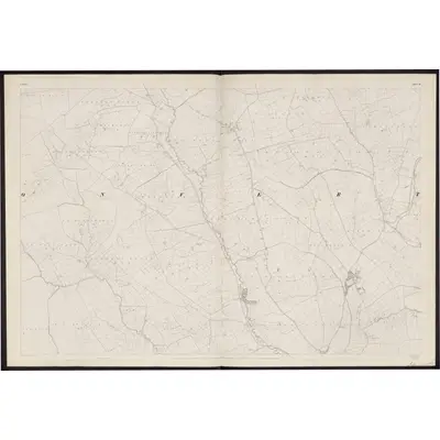 1842 Map of Cork - Sheet 14, 1857 Print