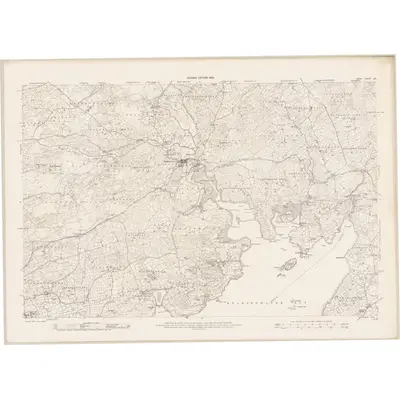 1899 Map of Cork - Sheet 140, 1902 Print