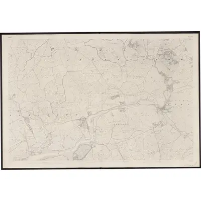 1842 Map of Cork - Sheet 141, 1863 Print