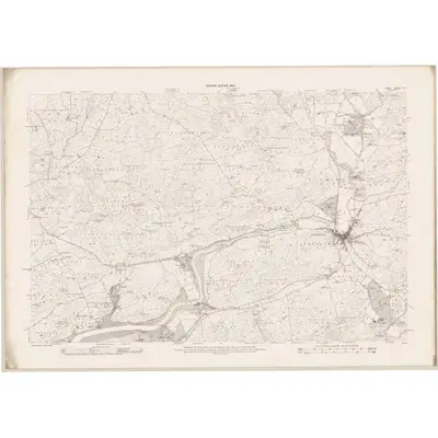 1899 Map of Cork - Sheet 141, 1902 Print