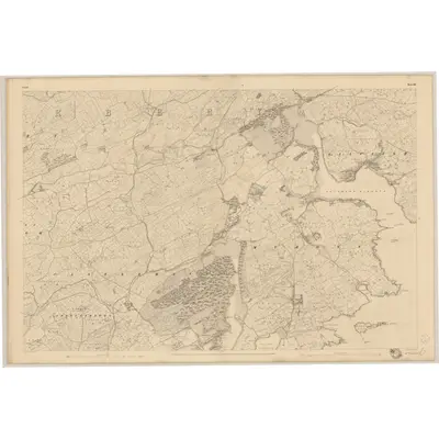 1842 Map of Cork - Sheet 142, 1845 Print