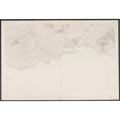 1842 Map of Cork - Sheet 143, 1862 Print