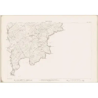 1900 Map of Cork - Sheet 144, 1902 Print