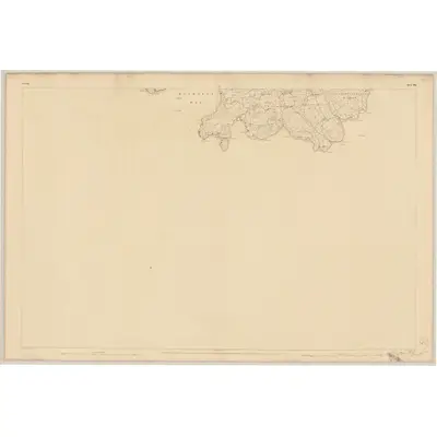1842 Map of Cork - Sheet 145, 1845 Print