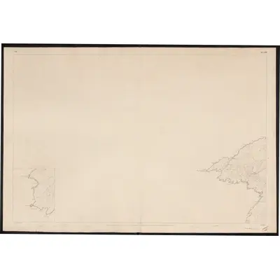 1842 Map of Cork - Sheet 146 [with inset 152A], 1850 Print