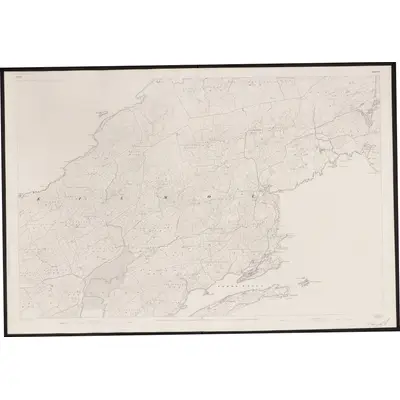 1842 Map of Cork - Sheet 147, 1862 Print