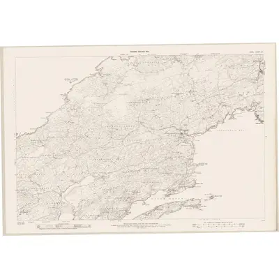 1899 Map of Cork - Sheet 147, 1901 Print