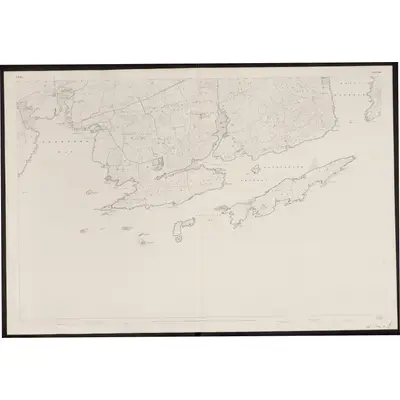 1842 Map of Cork - Sheet 148, 1863 Print