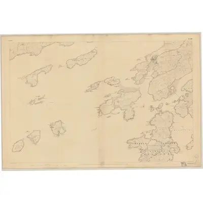 1842 Map of Cork - Sheet 149, 1845 Print
