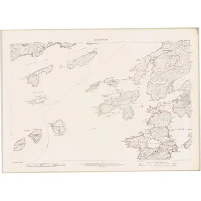 1899 Map of Cork - Sheet 149, 1902 Print