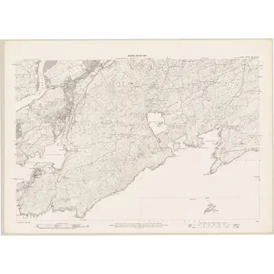 1899 Map of Cork - Sheet 150 & 150A, 1902 Print