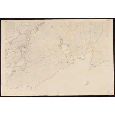 1842 Map of Cork - Sheet 150 [with inset 150A], 1862 Print