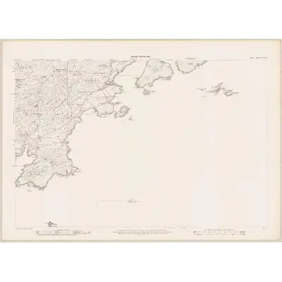1900 Map of Cork - Sheet 151 & 151A, 1902 Print