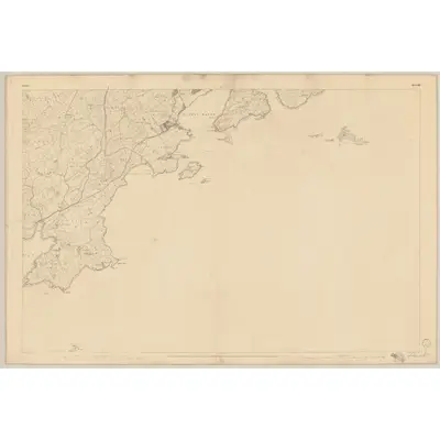 1842 Map of Cork - Sheet 151, 1845 Print