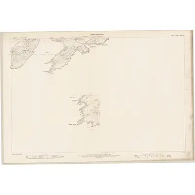 1898 Map of Cork - Sheet 152 & 152A, 1901 Print