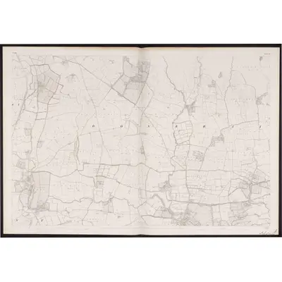1841 Map of Cork - Sheet 17, 1862 Print
