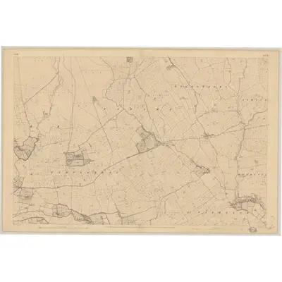 1841 Map of Cork - Sheet 18, 1844 Print