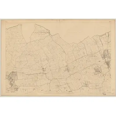 1841 Map of Cork - Sheet 2, 1844 Print