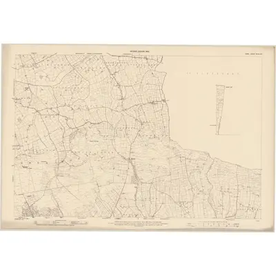 1904 Map of Cork - Sheet 20 & 20A, 1905 Print