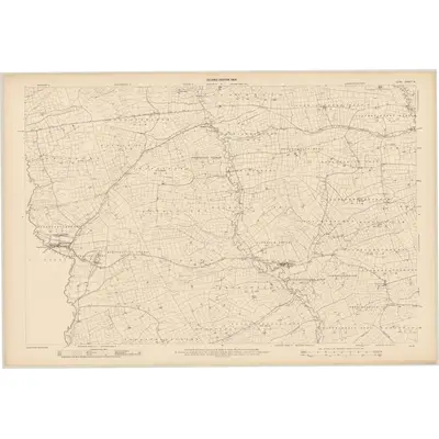 1902 Map of Cork - Sheet 21, 1904 Print