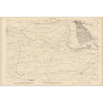 1903 Map of Cork - Sheet 22, 1904 Print