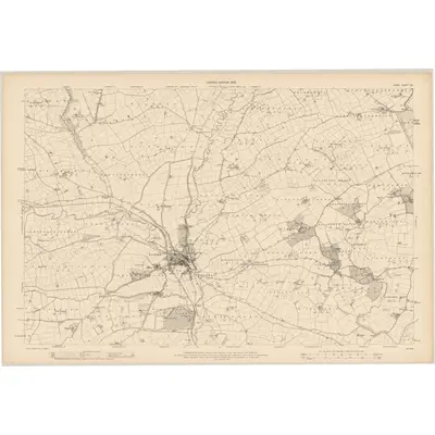 1903 Map of Cork - Sheet 23, 1905 Print