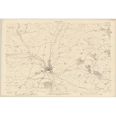 1903 Map of Cork - Sheet 23, 1905 Print