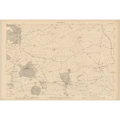 1903 Map of Cork - Sheet 24, 1905 Print