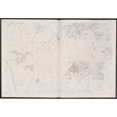1841 Map of Cork - Sheet 25, 1863 Print