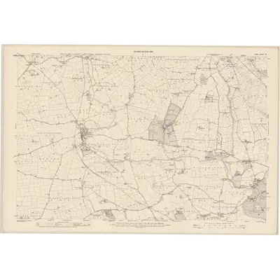 1904 Map of Cork - Sheet 27, 1906 Print
