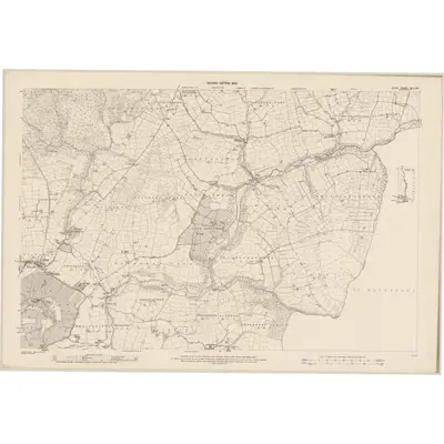 1904 Map of Cork - Sheet 28 & 28A, 1905 Print