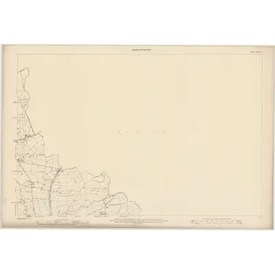 1903 Map of Cork - Sheet 3, 1904 Print